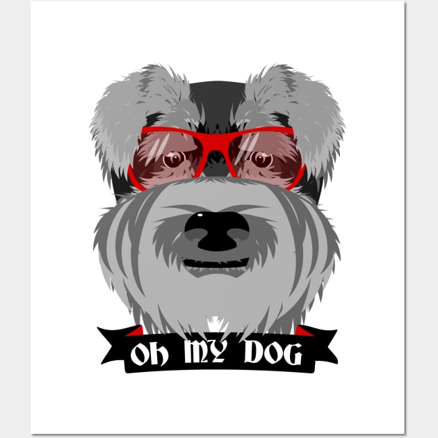 Oh My Dog Wall Art by mailboxdisco
